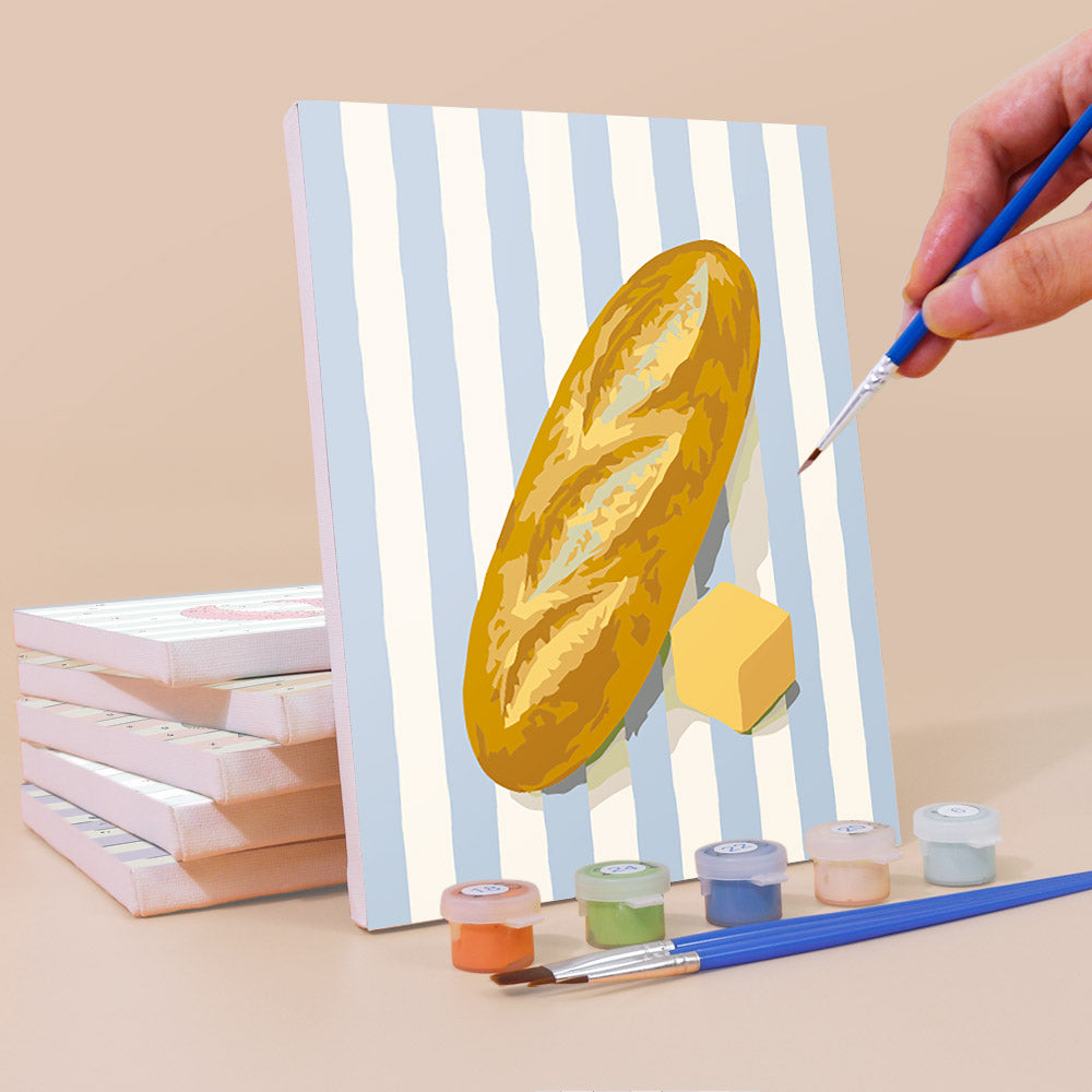Mediterranean Kitchen Icons mini paint by numbers – image 3