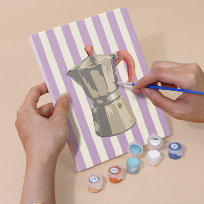 Mediterranean Kitchen Icons mini paint by numbers – image 5