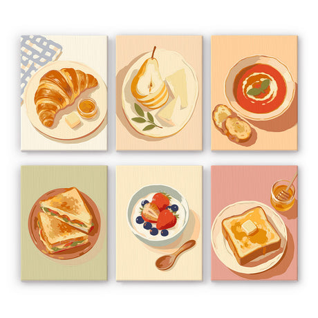 Cozy Breakfast Favorites mini paint by numbers – image 7