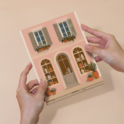 Pastel European Storefronts mini paint by numbers – image 6