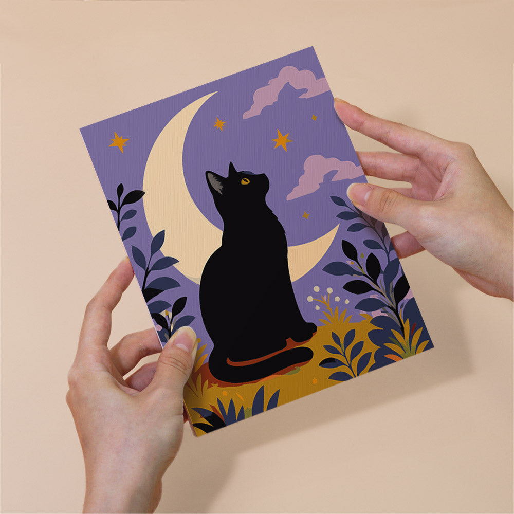 Decorative Cat Portraits mini paint by numbers – image 6