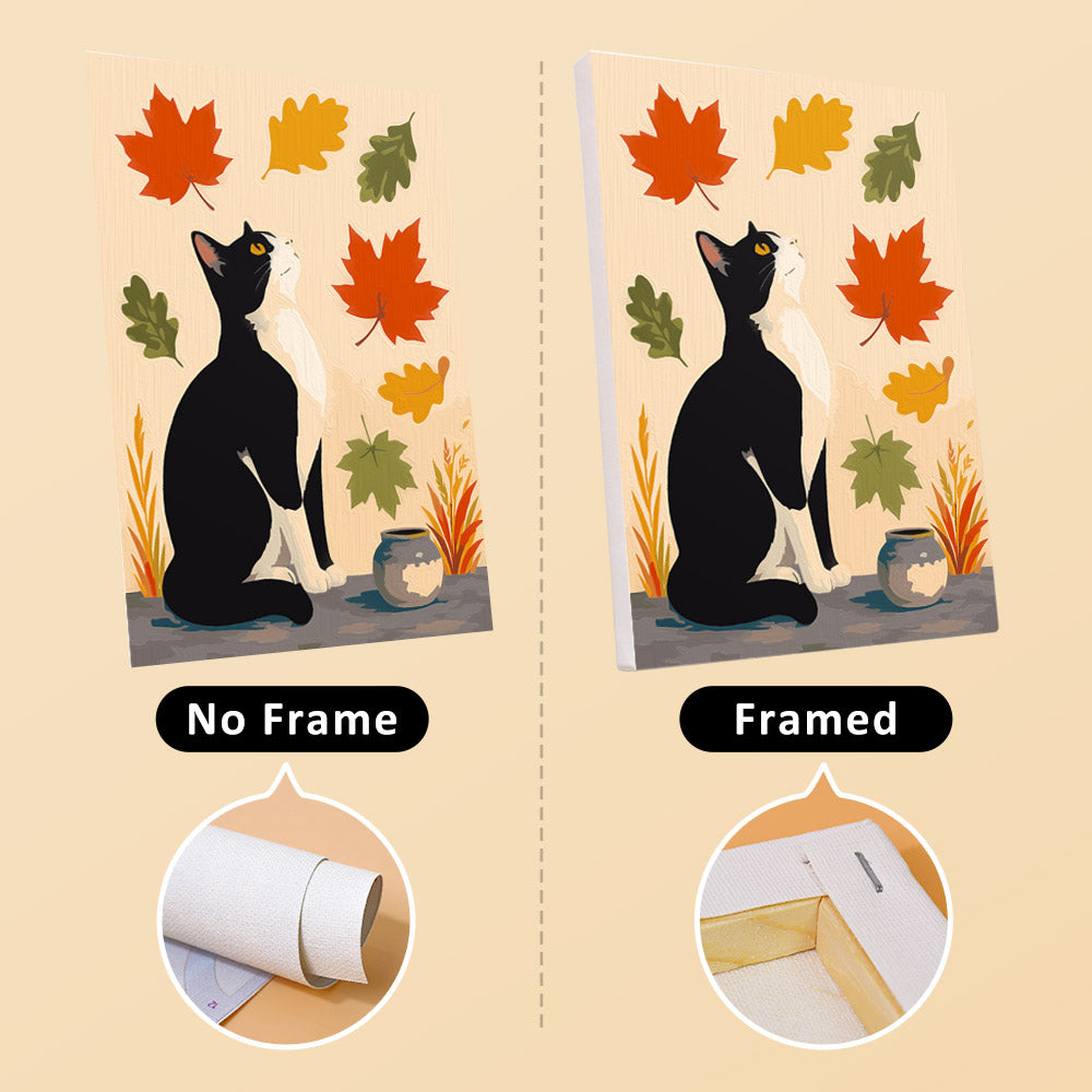 Decorative Cat Portraits mini paint by numbers – image 13