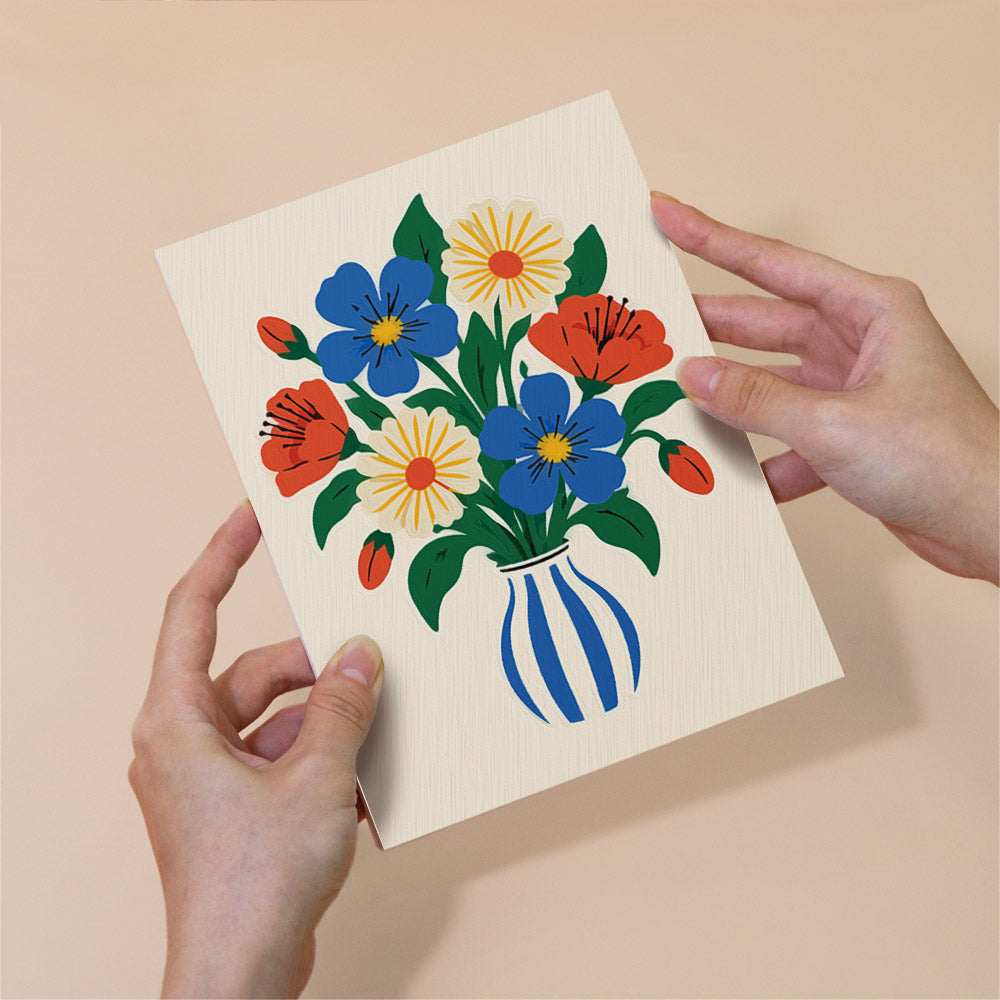 Little People with Big Bouquets mini paint by numbers – image 6