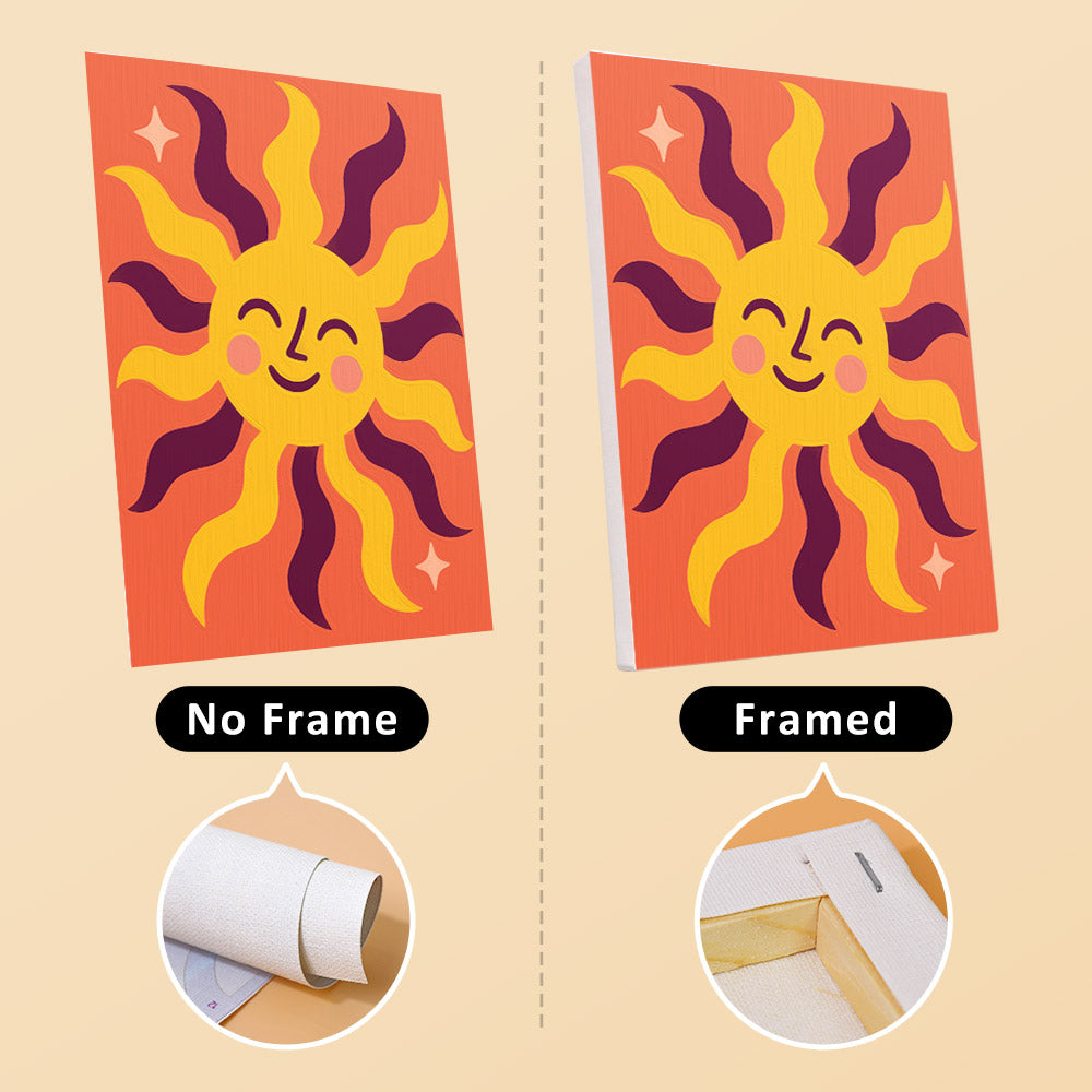 Cheerful Retro Icons mini paint by numbers – image 13