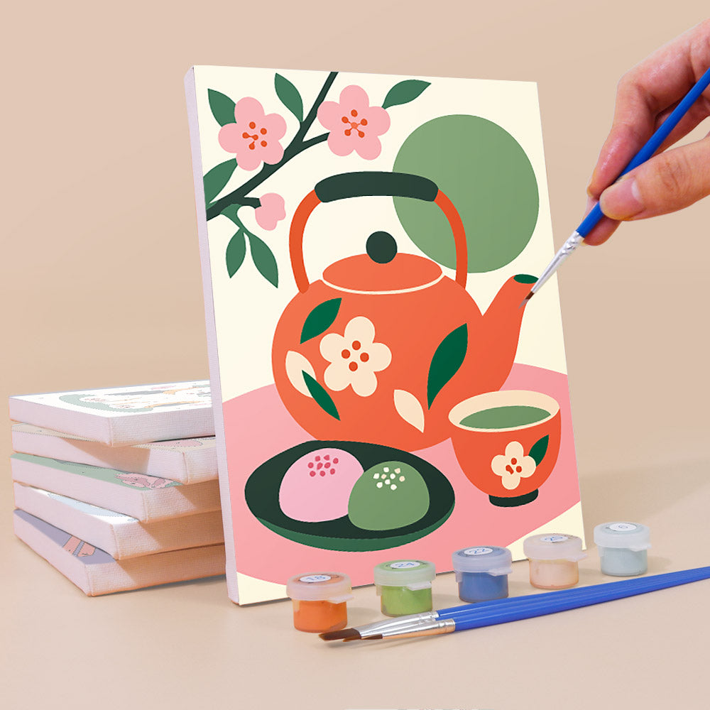 Japanese Culture Favorites mini paint by numbers – image 3