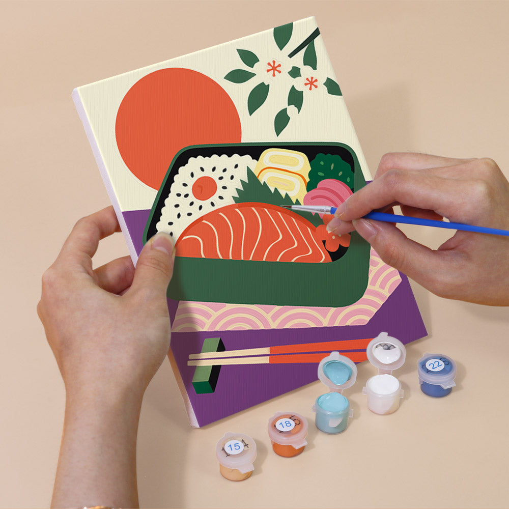Japanese Culture Favorites mini paint by numbers – image 5