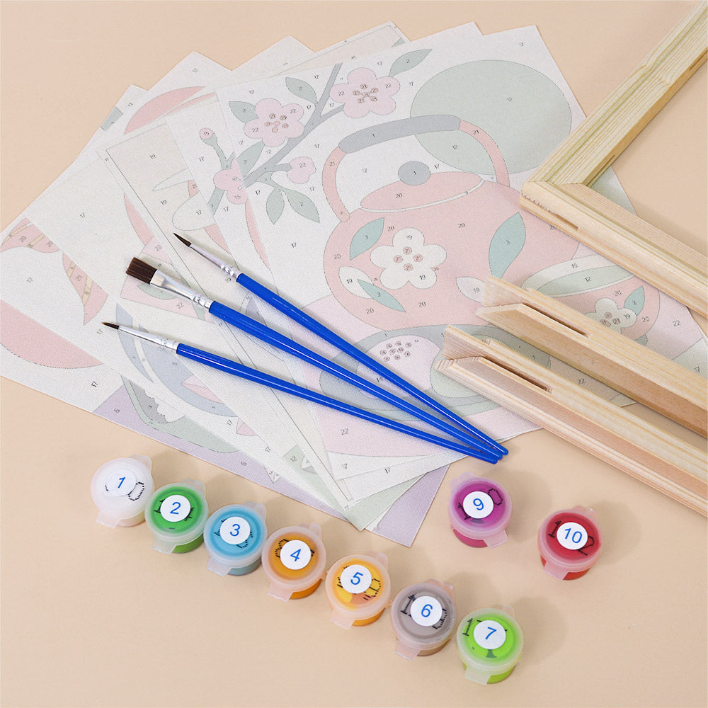 Japanese Culture Favorites mini paint by numbers – image 11
