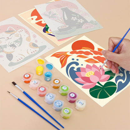 Japanese Culture Favorites mini paint by numbers – image 12