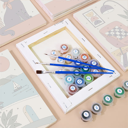 Cozy Slow Living mini paint by numbers – image 2