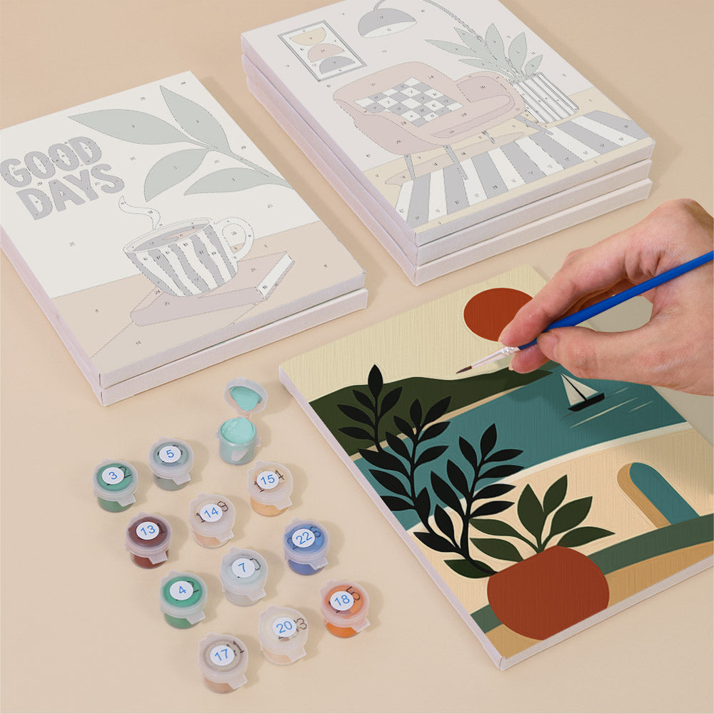 Cozy Slow Living mini paint by numbers – image 4