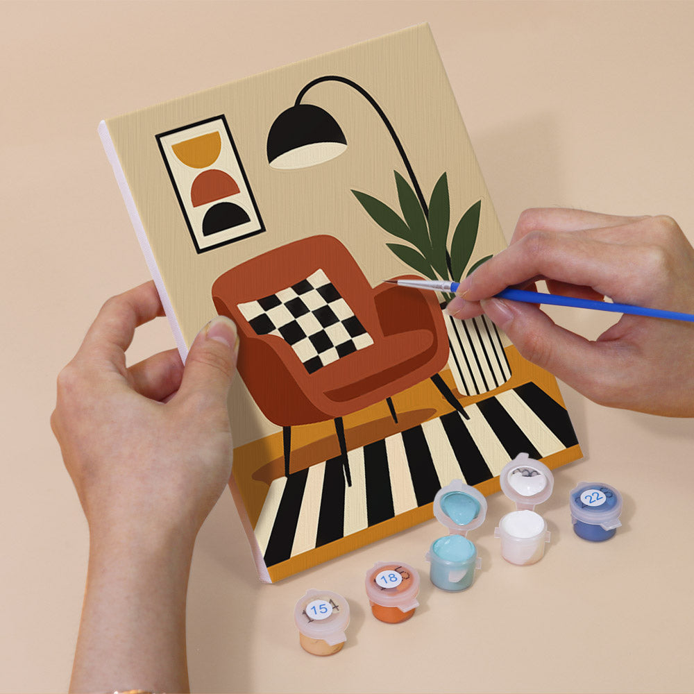 Cozy Slow Living mini paint by numbers – image 5