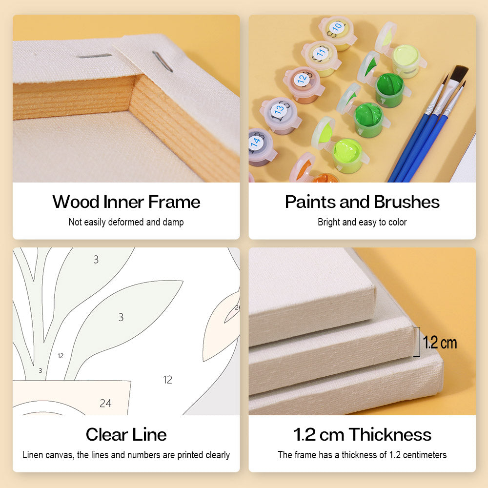 Cozy Slow Living mini paint by numbers – image 9