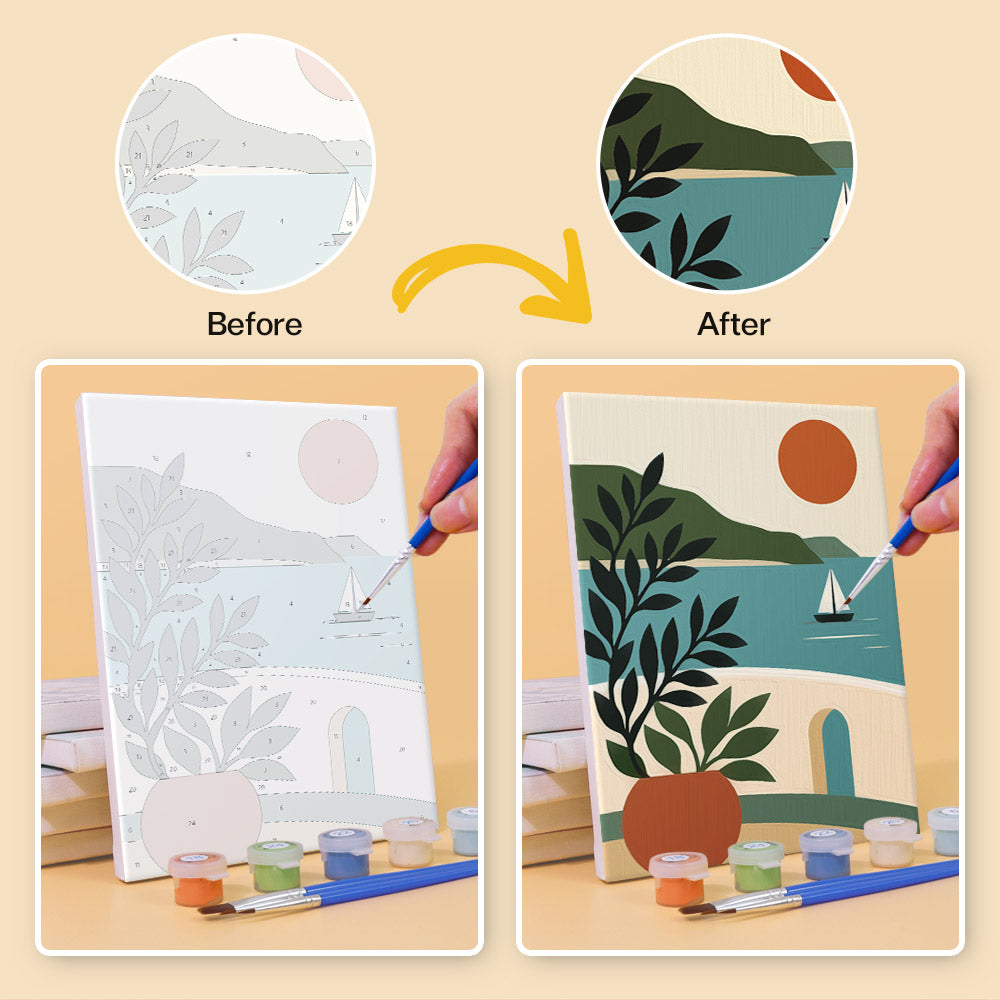 Cozy Slow Living mini paint by numbers – image 10