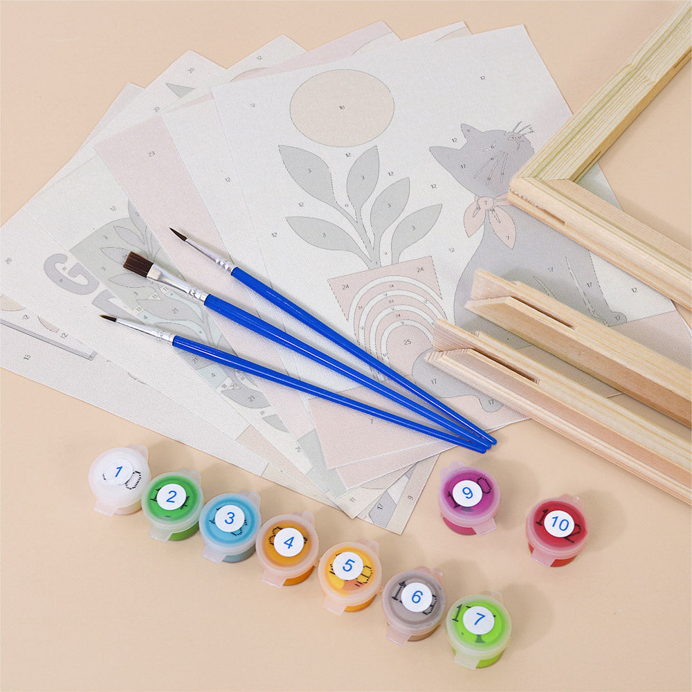 Cozy Slow Living mini paint by numbers – image 11