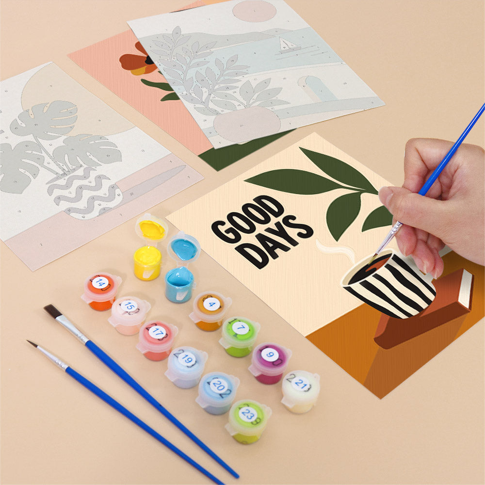 Cozy Slow Living mini paint by numbers – image 12