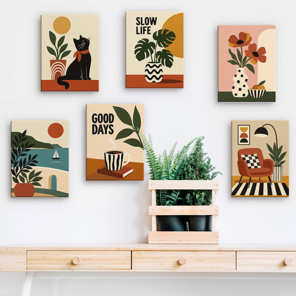 Cozy Slow Living mini paint by numbers – image 15