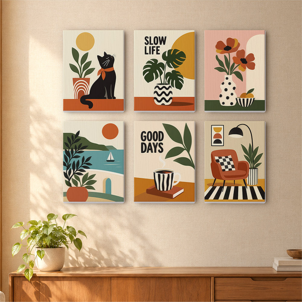 Cozy Slow Living mini paint by numbers – image 16