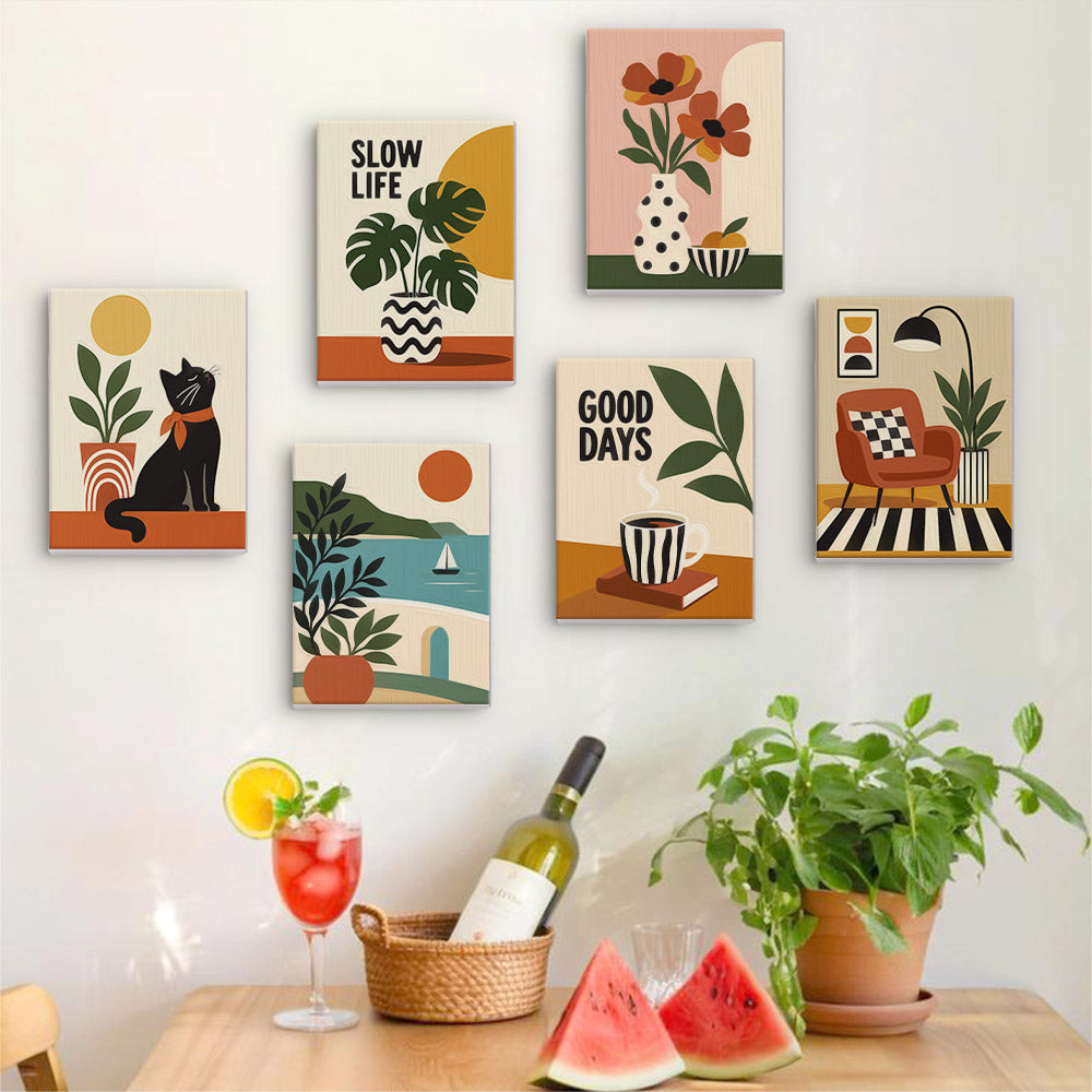 Cozy Slow Living mini paint by numbers – image 17