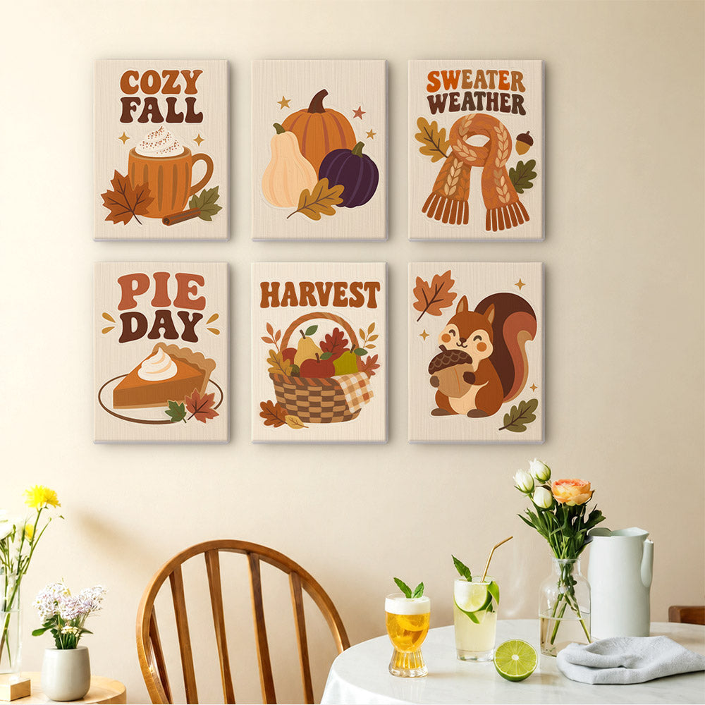 Sweater Weather and Pie Day mini paint by numbers – image 14