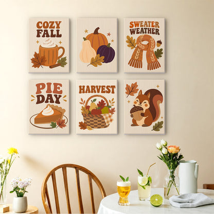 Sweater Weather and Pie Day mini paint by numbers – image 14