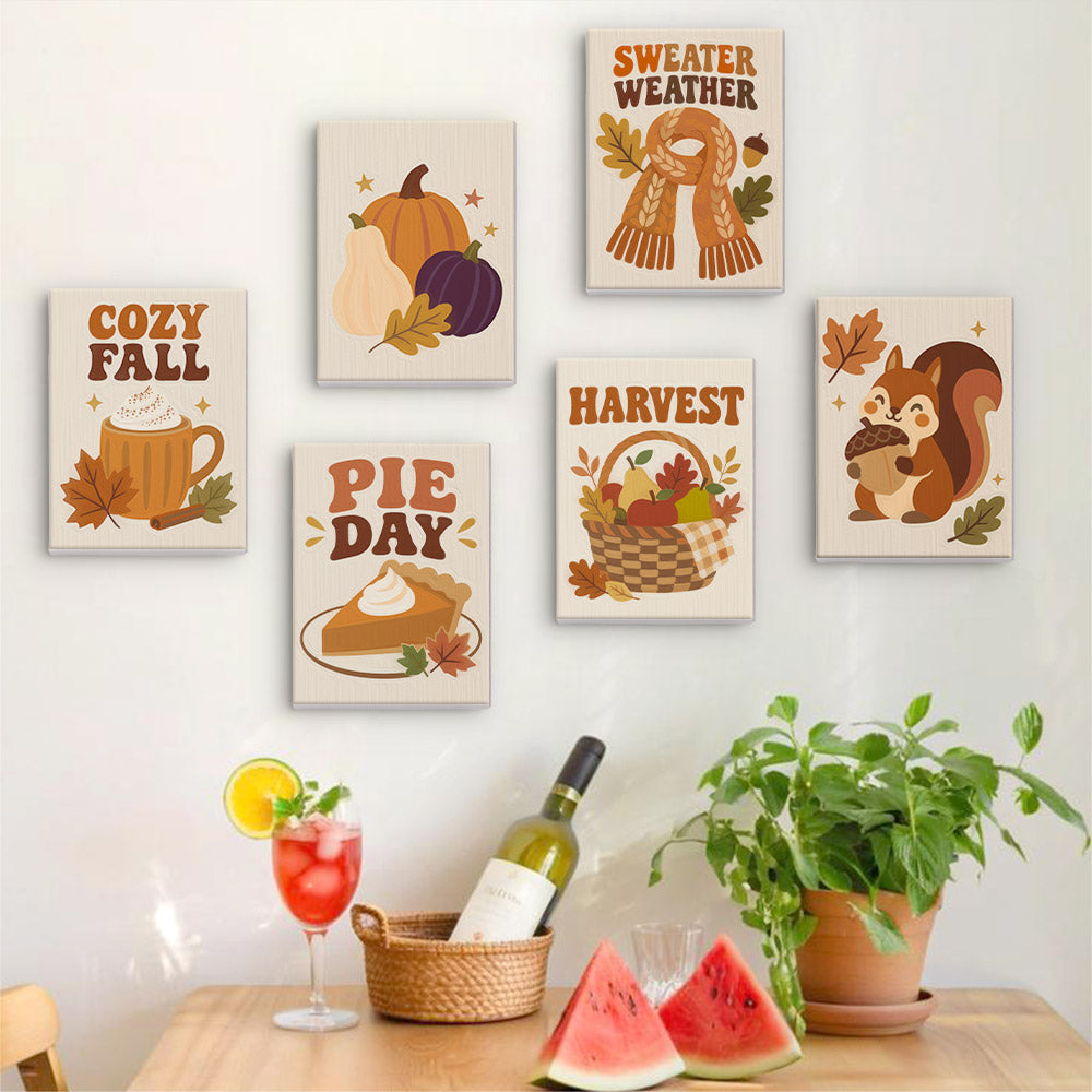 Sweater Weather and Pie Day mini paint by numbers – image 17