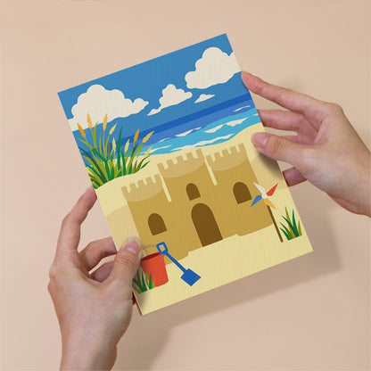Sunny Beach Day mini paint by numbers – image 6