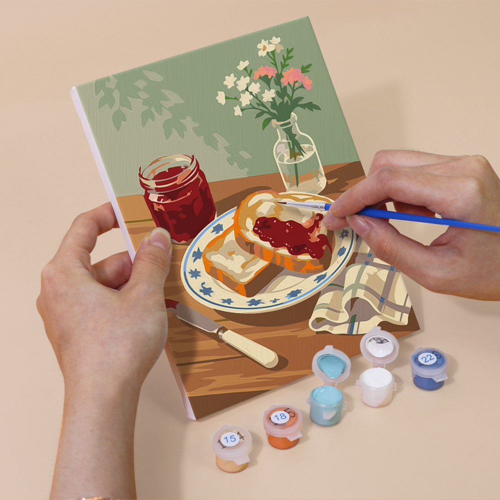 Gelateria and Croissant Mornings mini paint by numbers – image 5