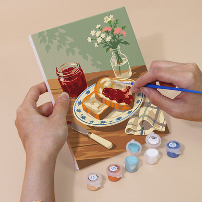 Gelateria and Croissant Mornings mini paint by numbers – image 5