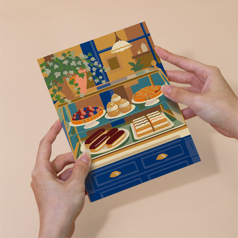 Gelateria and Croissant Mornings mini paint by numbers – image 6