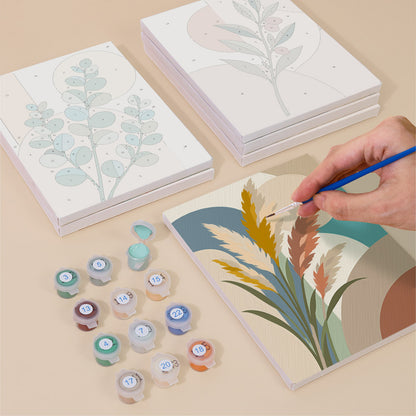 Modern Botanical Prints mini paint by numbers – image 4