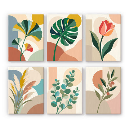 Modern Botanical Prints mini paint by numbers – image 7