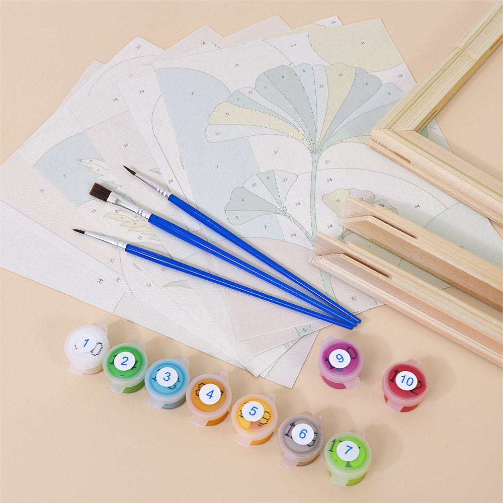 Modern Botanical Prints mini paint by numbers – image 11
