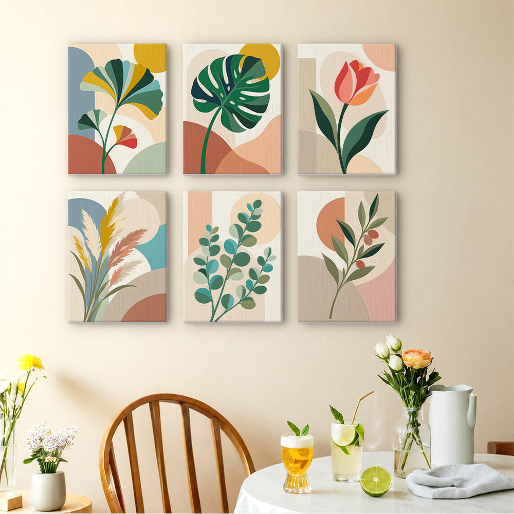 Modern Botanical Prints mini paint by numbers – image 14
