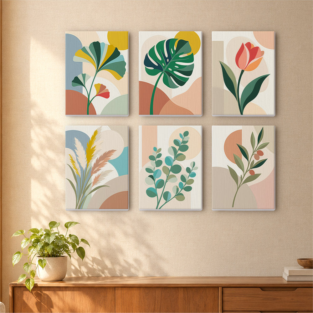 Modern Botanical Prints mini paint by numbers – image 16