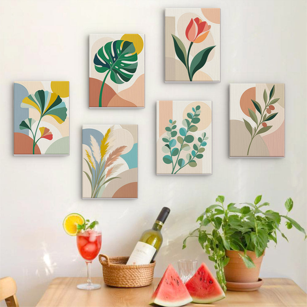 Modern Botanical Prints mini paint by numbers – image 17