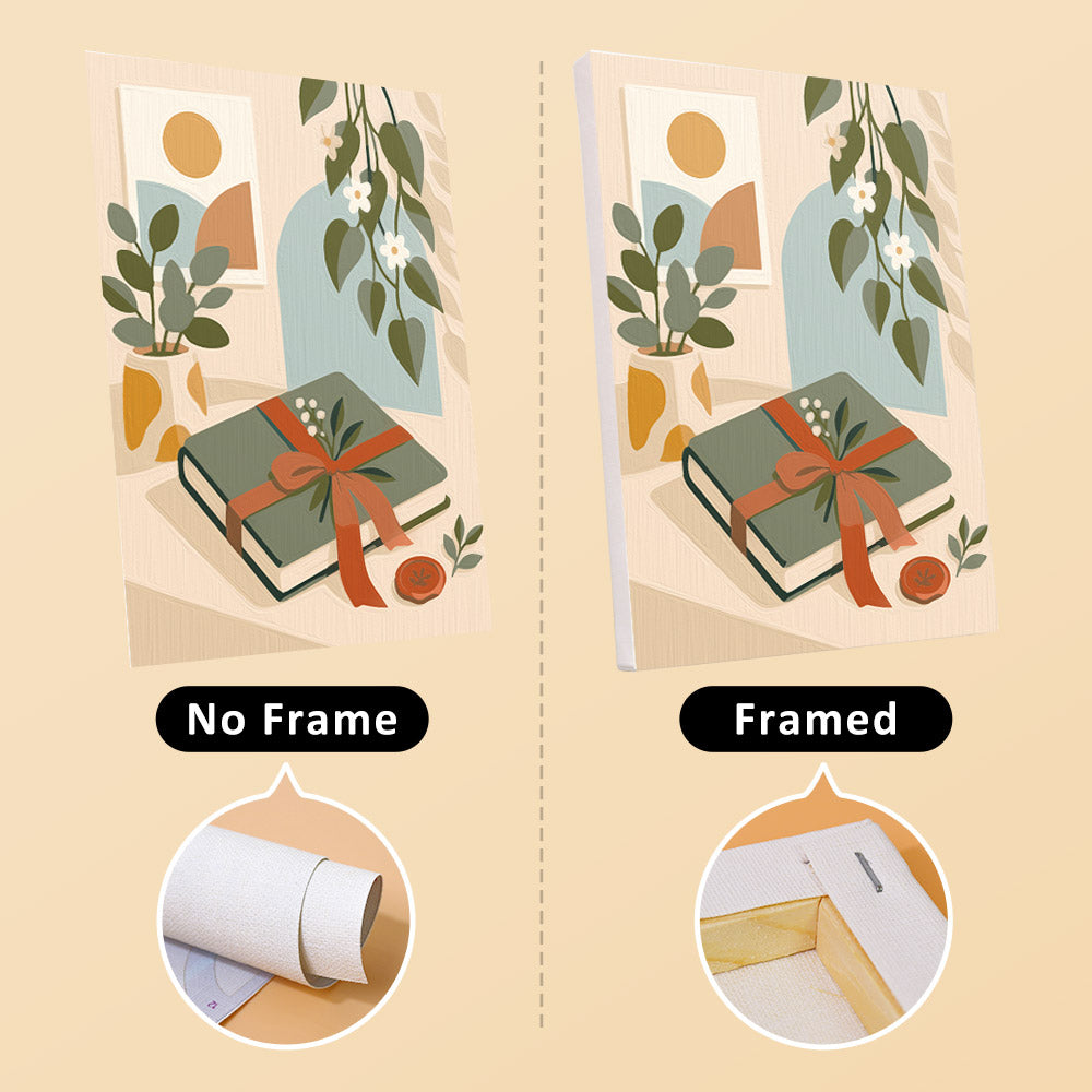 Cozy Reading Moments mini paint by numbers – image 13