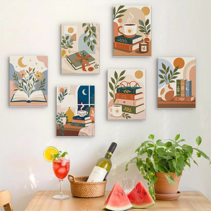 Cozy Reading Moments mini paint by numbers – image 17
