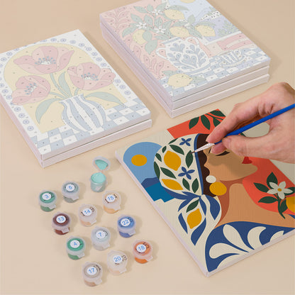 Mediterranean Summer Prints mini paint by numbers – image 4