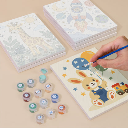 Playful Animal Adventures mini paint by numbers – image 4