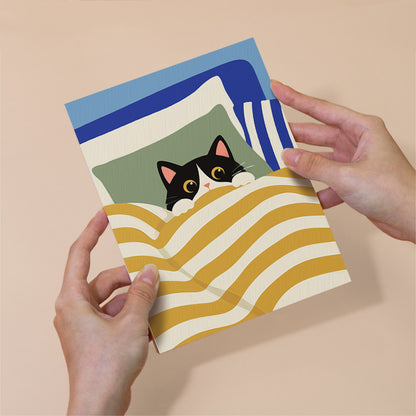 Black Cat Moments mini paint by numbers – image 6