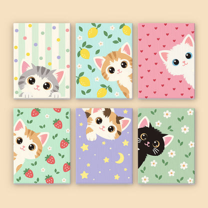 Playful Kitten Days mini paint by numbers – image 8