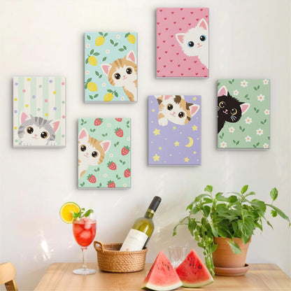 Playful Kitten Days mini paint by numbers – image 17