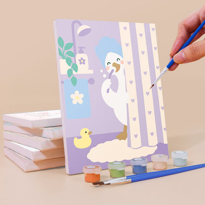 Pampered Duck Moments mini paint by numbers – image 3