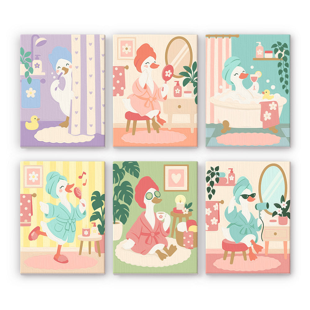 Pampered Duck Moments mini paint by numbers – image 7