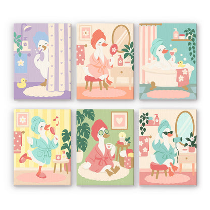 Pampered Duck Moments mini paint by numbers – image 7