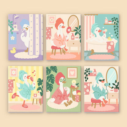 Pampered Duck Moments mini paint by numbers – image 8