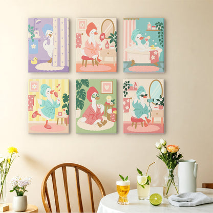 Pampered Duck Moments mini paint by numbers – image 14