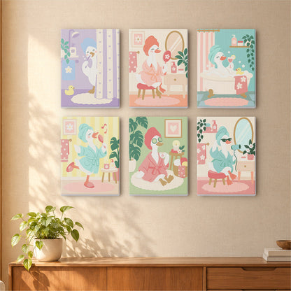Pampered Duck Moments mini paint by numbers – image 16