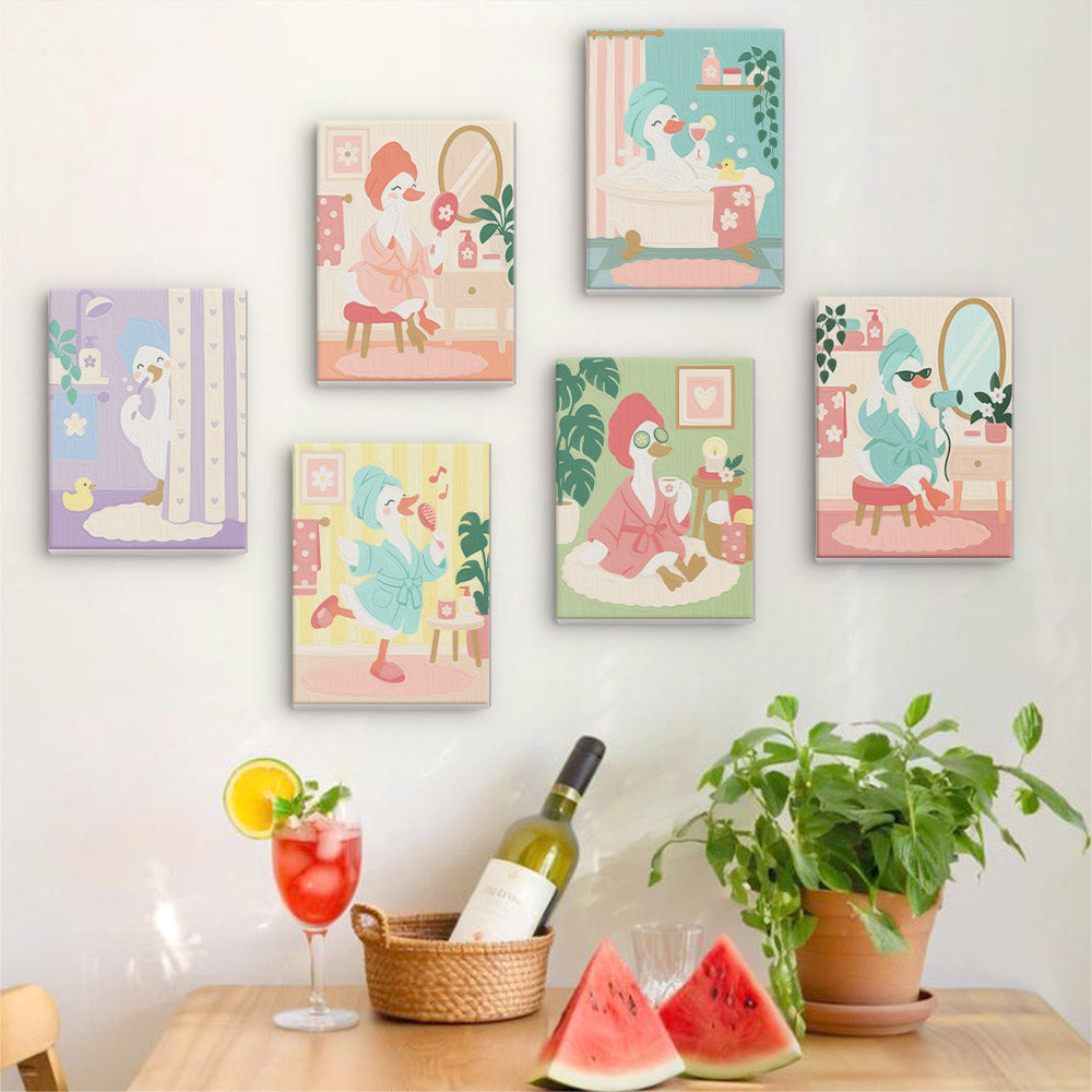 Pampered Duck Moments mini paint by numbers – image 17