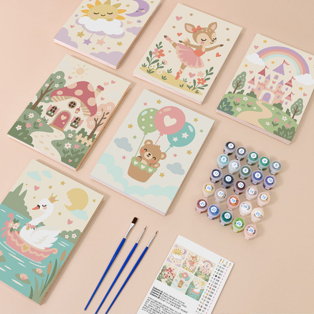 Enchanted Nursery Tales mini paint by numbers – image 1